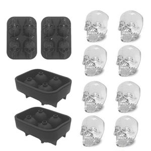 NIB Skull ice mold